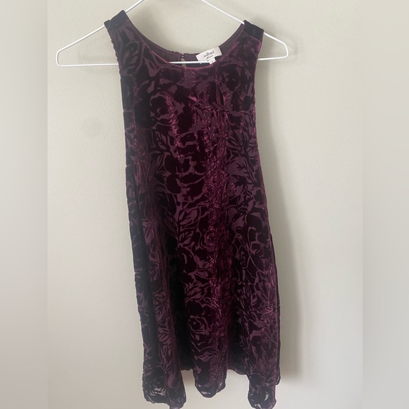 Aritzia Wilfred Trompette Dress, NWOT, Burgundy, Size Small - Picture 2 of 6